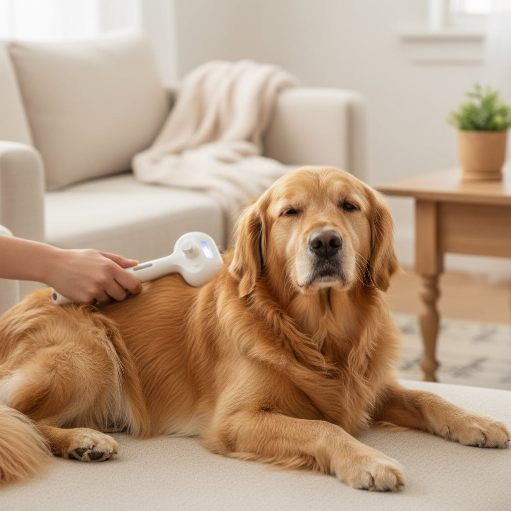 3-In-1 Dog Hair Brush Cat Hair Brush Electric Pet Cleaning Brush Steam Spray Brush Massage Hair Removal Comb Anti-Tangle Brush